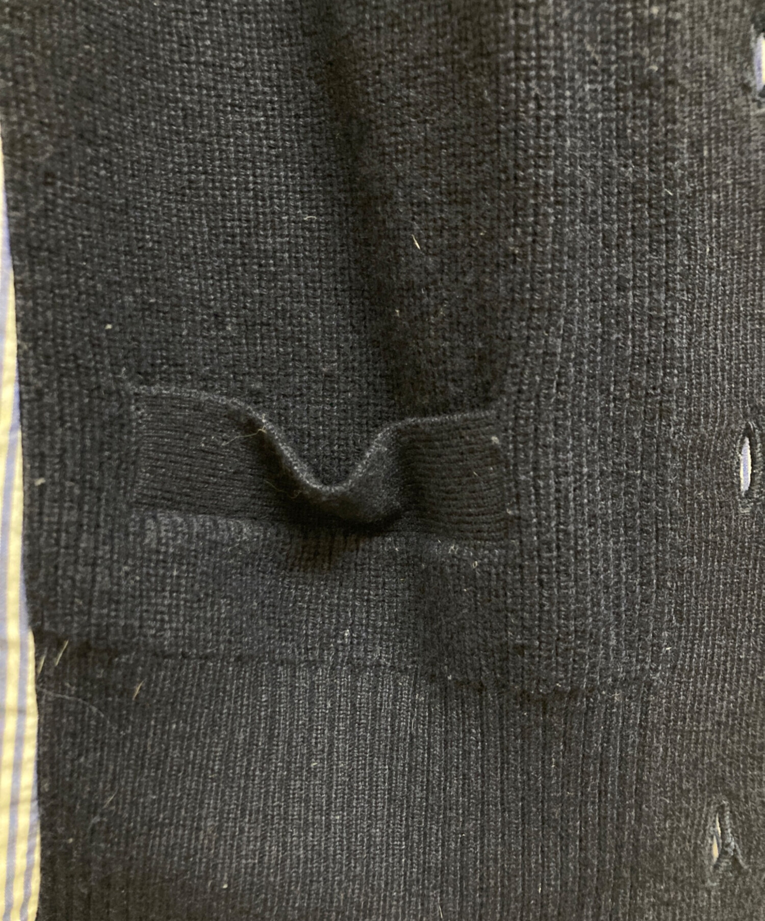 中古・古着通販】sacai (サカイ) シャツドッキングカーディガン