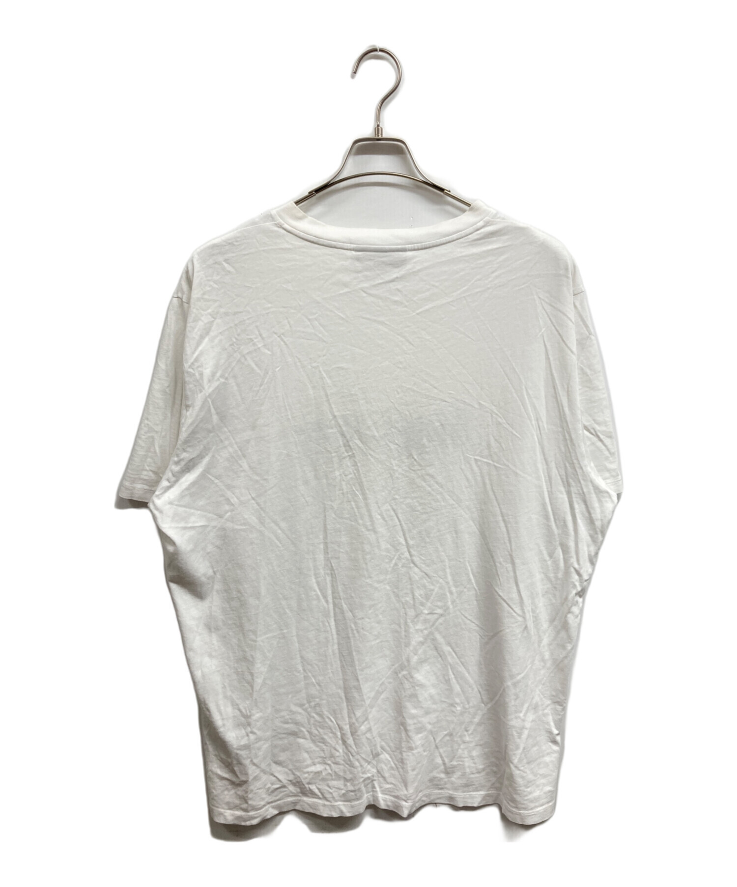 中古・古着通販】BURBERRY (バーバリー) コットンロゴTシャツ ホワイト 