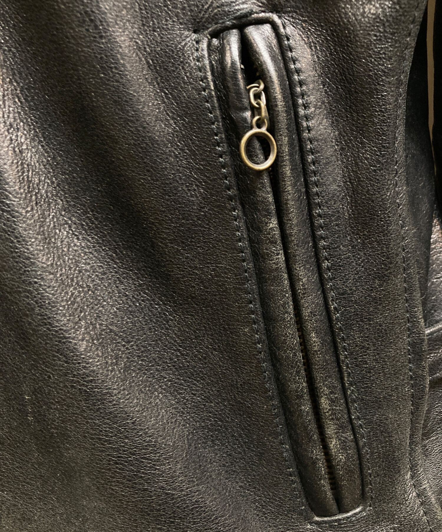 中古・古着通販】AVIREX (アヴィレックス) カウレザー トラッカー