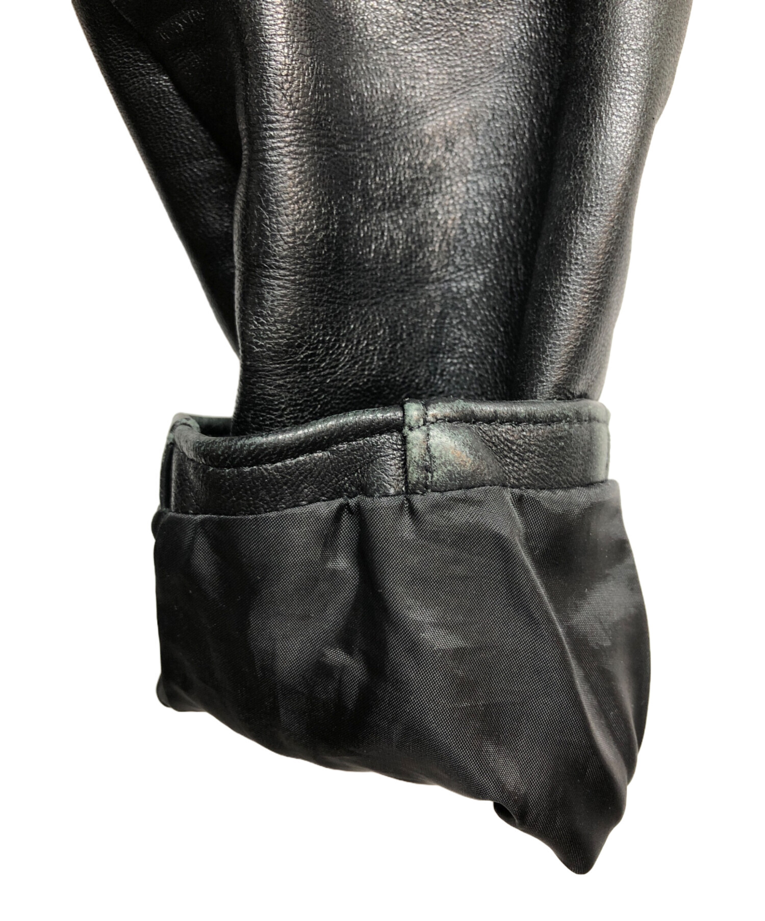 中古・古着通販】666 (666) タイトフィット シングル ライダース