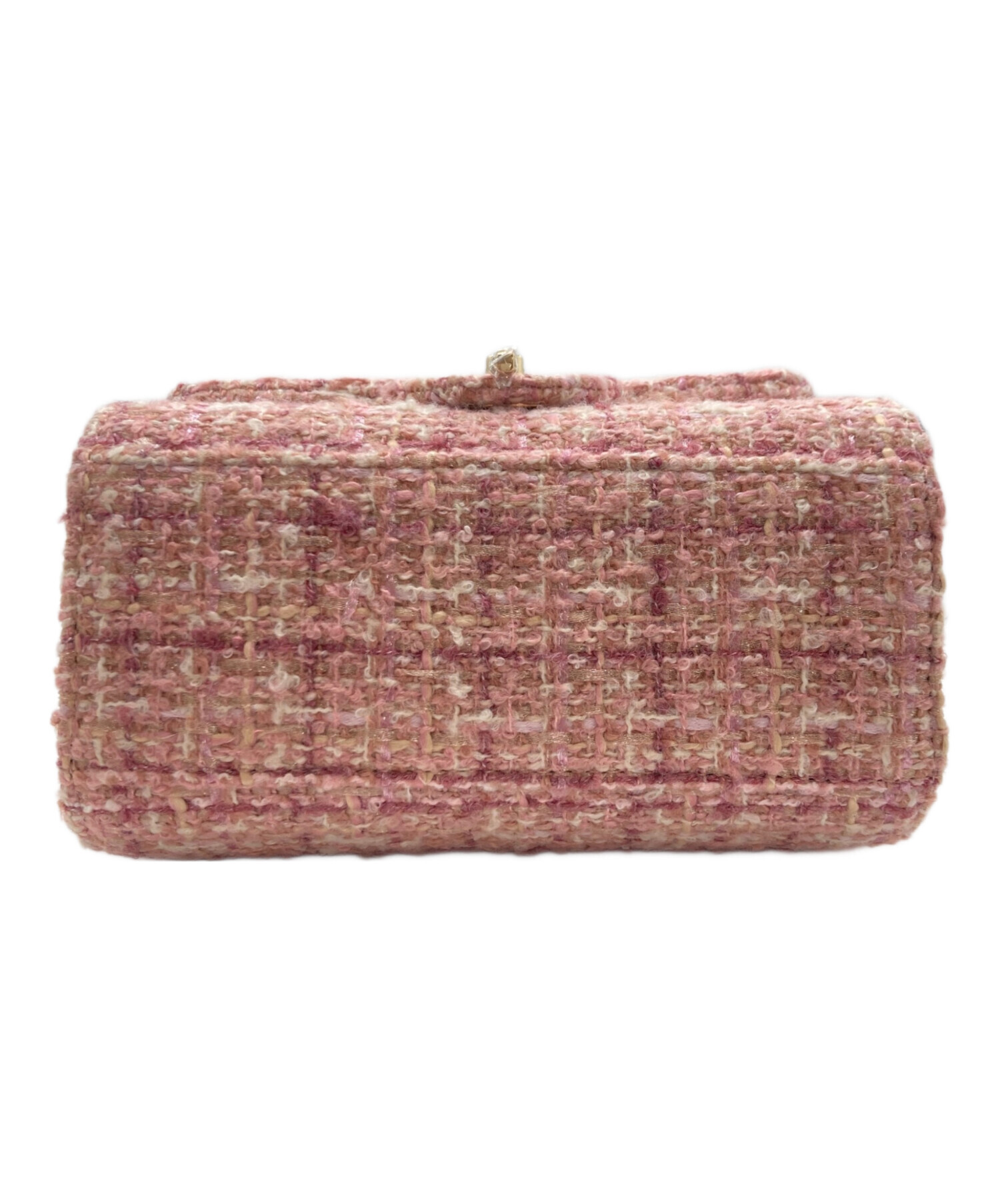 CELFORD バッグ Mサイズ ピンク 中古・古着通販】CELFORD (セルフォード) ツイードミニハンドバッグ