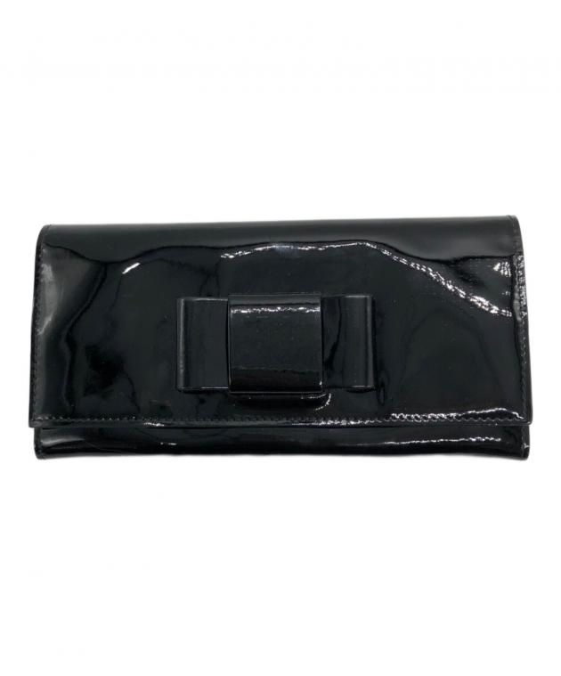 中古・古着通販】MIU MIU (ミュウミュウ) パテントレザーリボン