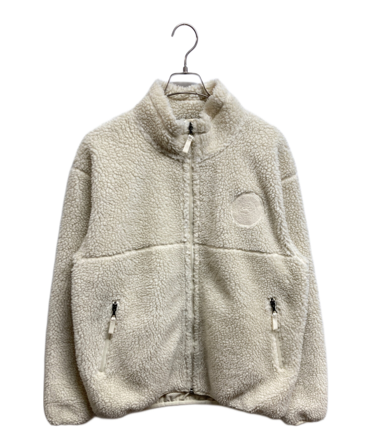中古・古着通販】LACOSTE (ラコステ) ボアジャケット アイボリー 