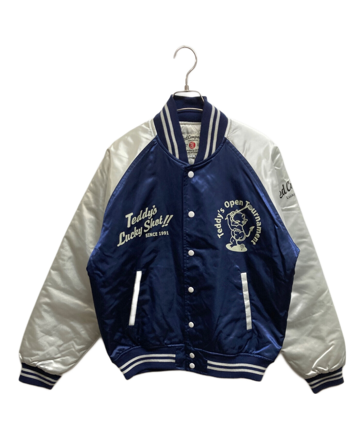 中古・古着通販】TED COMPANY (テッドカンパニー) スタジャン ネイビー 