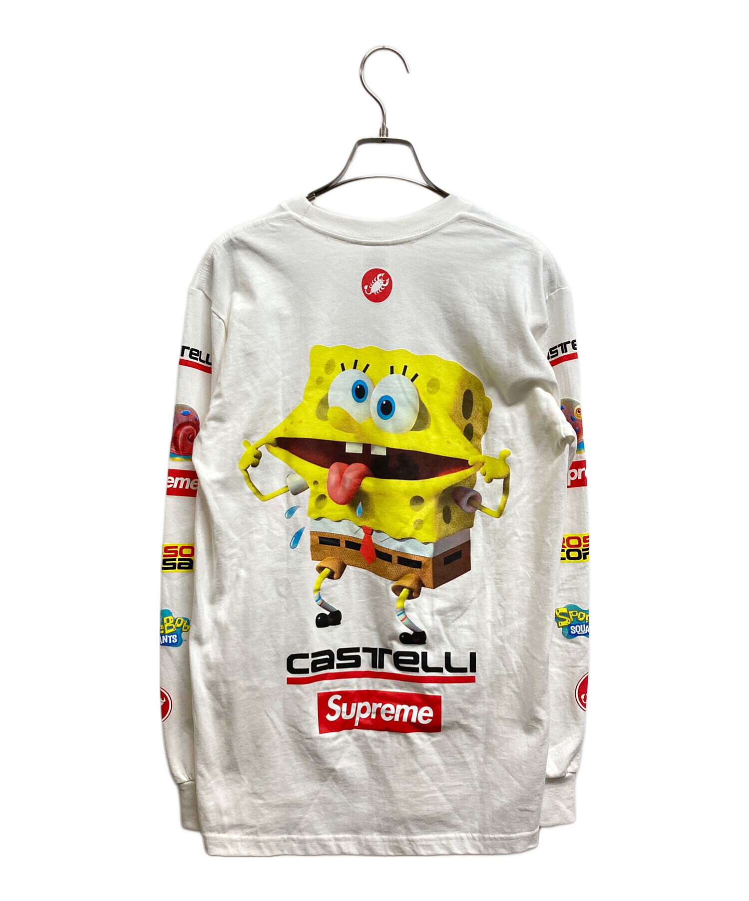 トップス Supreme x SpongeBob Castelli Racing 中古・古着通販】Supreme (シュプリーム) SpongeBob Castelli Racing L