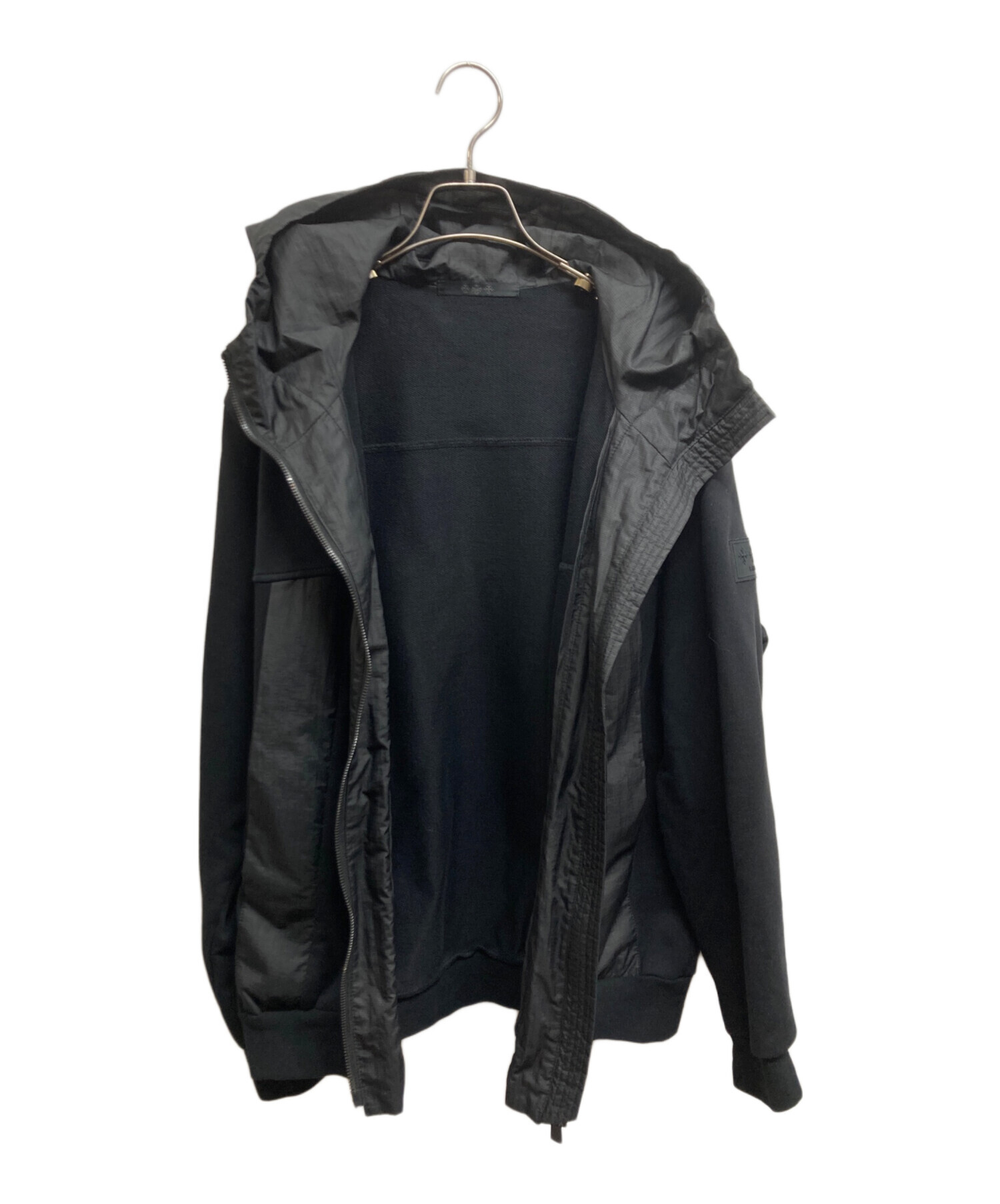 中古・古着通販】TATRAS (タトラス) ジップパーカー ブラック サイズ