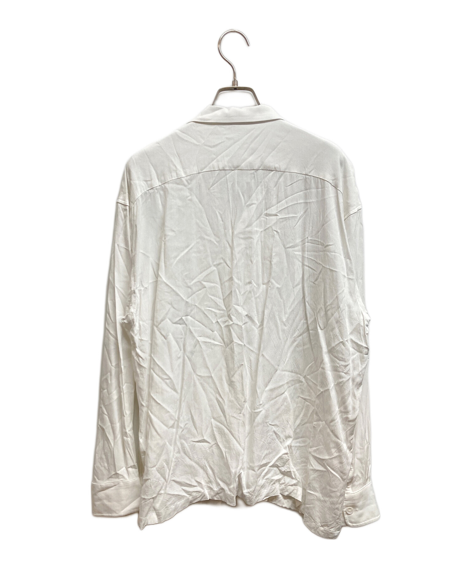 中古・古着通販】FEELS (フィールズ) RAYON SHIRT WHITE 