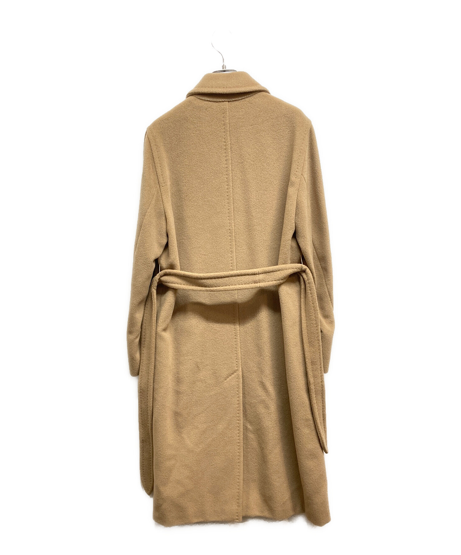 中古・古着通販】MaxMara (マックスマーラ) ウールステンカラーコート 
