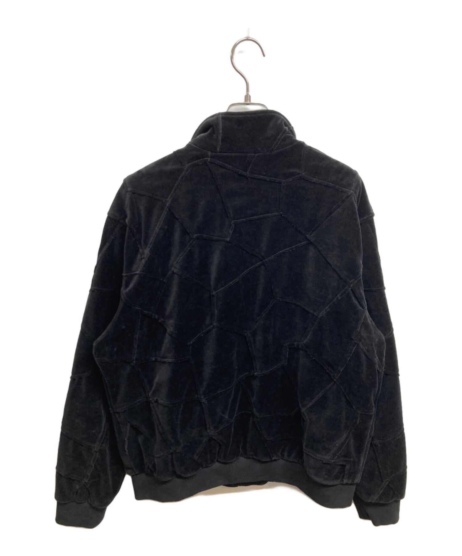 最終値下/Supreme/Patchwork Velour Jacket/黒/M 中古・古着通販】Supreme (シュプリーム) 25SS Patchwork Velour Track