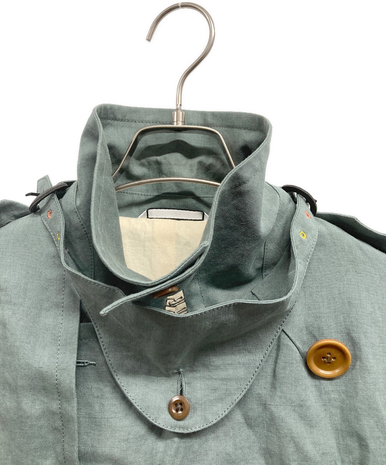 【新品・未使用】【Paul smith】リネン トレンチコート 中古・古着通販】Paul Smith (ポールスミス) リネントレンチコート