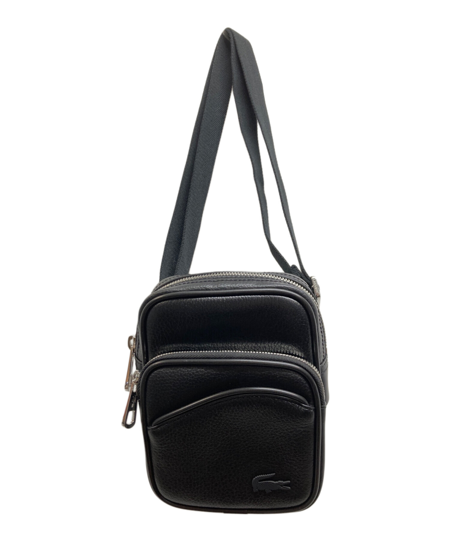 中古・古着通販】LACOSTE (ラコステ) グレインレザー クロスオーバー 