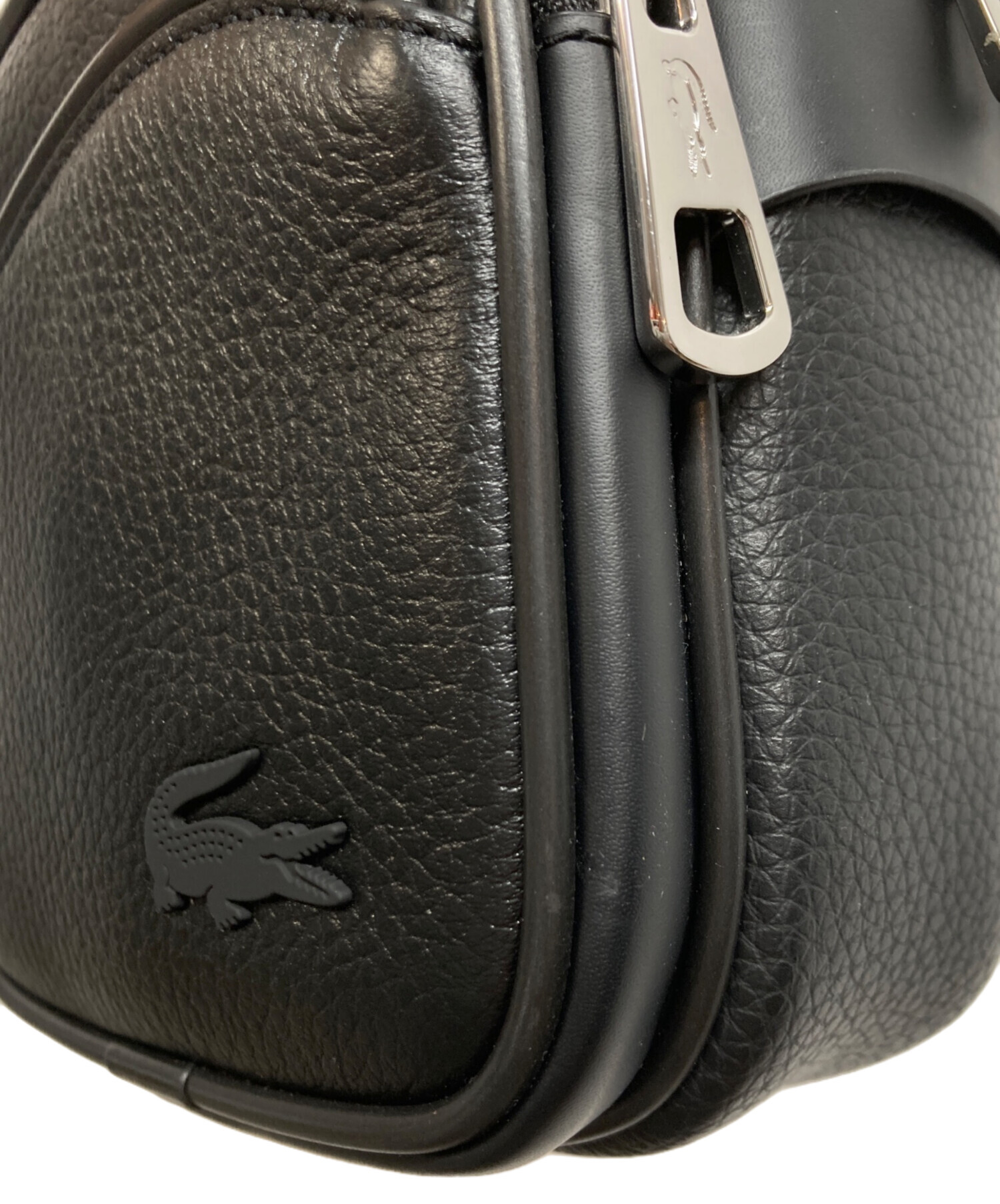 中古・古着通販】LACOSTE (ラコステ) グレインレザー クロスオーバー 