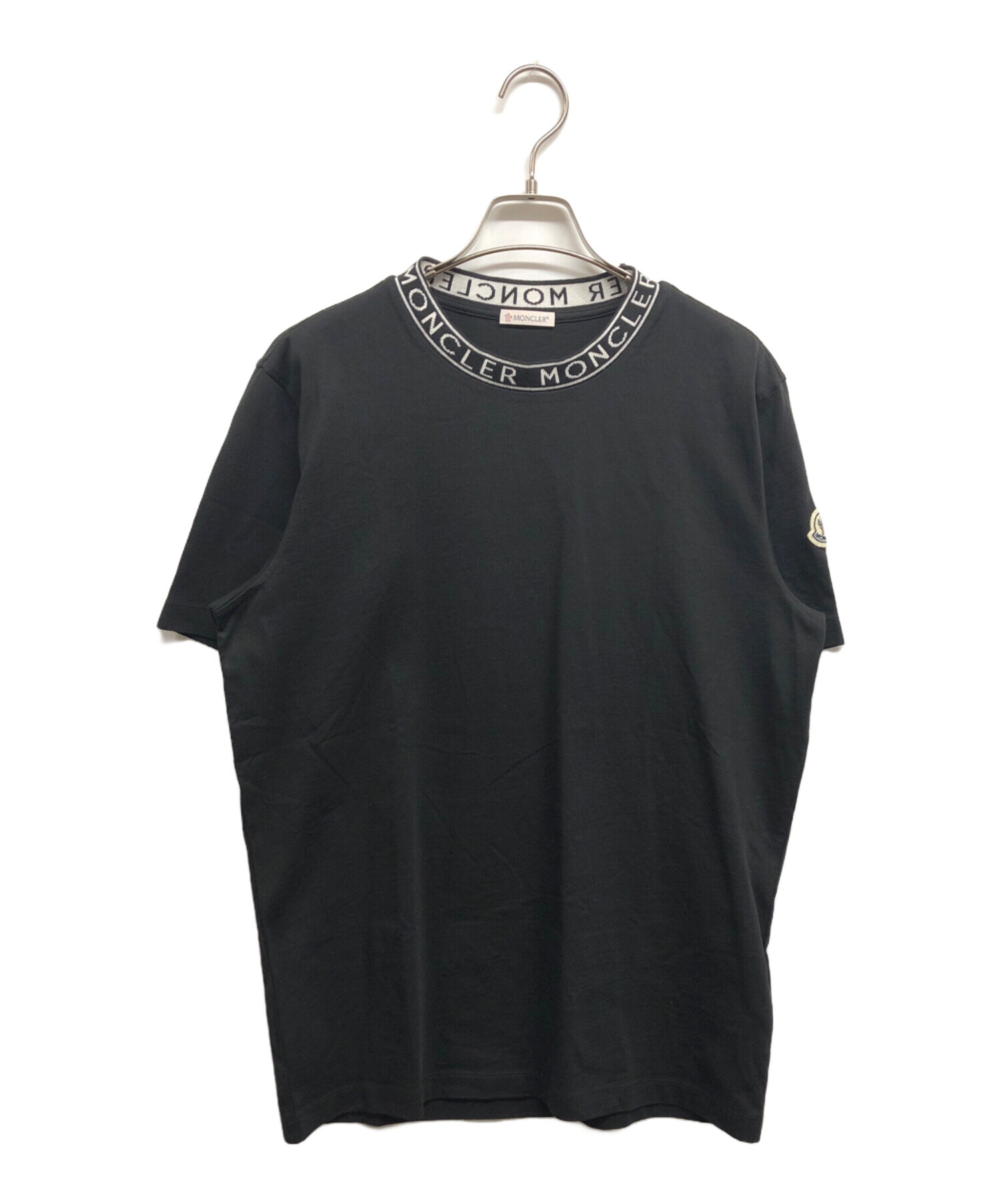 MONCLER ブラック Tシャツ Lサイズ 中古・古着通販MONCLER 