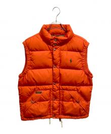 【新品未使用】 POLO RALPH LAUREN ダウンベスト オレンジ L 中古・古着通販】POLO RALPH LAUREN (ポロ・ラルフローレン) ダウン