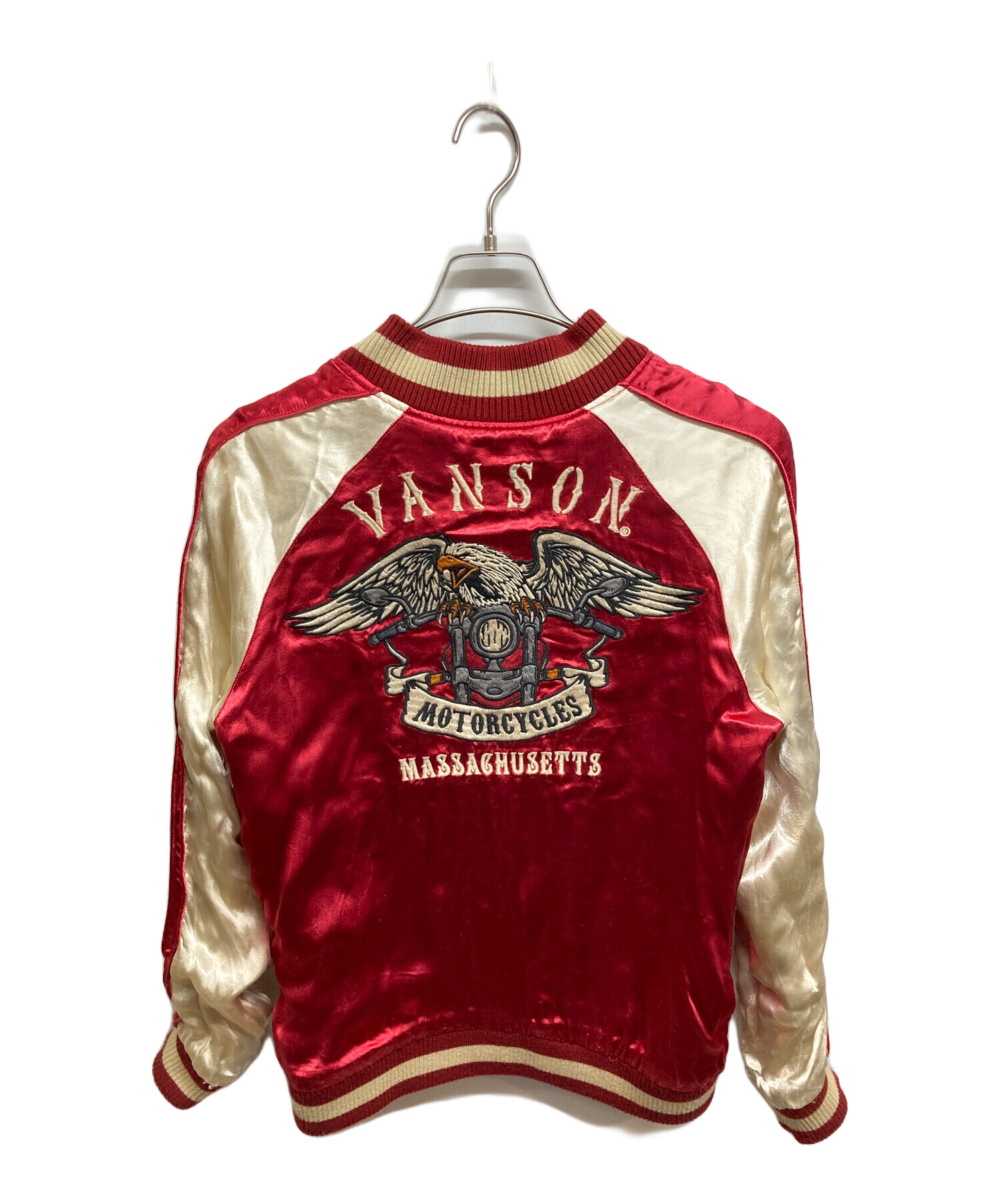 中古・古着通販】VANSON (バンソン) リバーシブルスカジャン ブラック