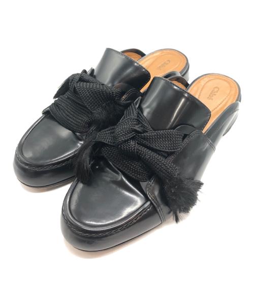 クロエ　ローファー　37 中古・古着通販】Chloe (クロエ) レザー レースアップ ローファー