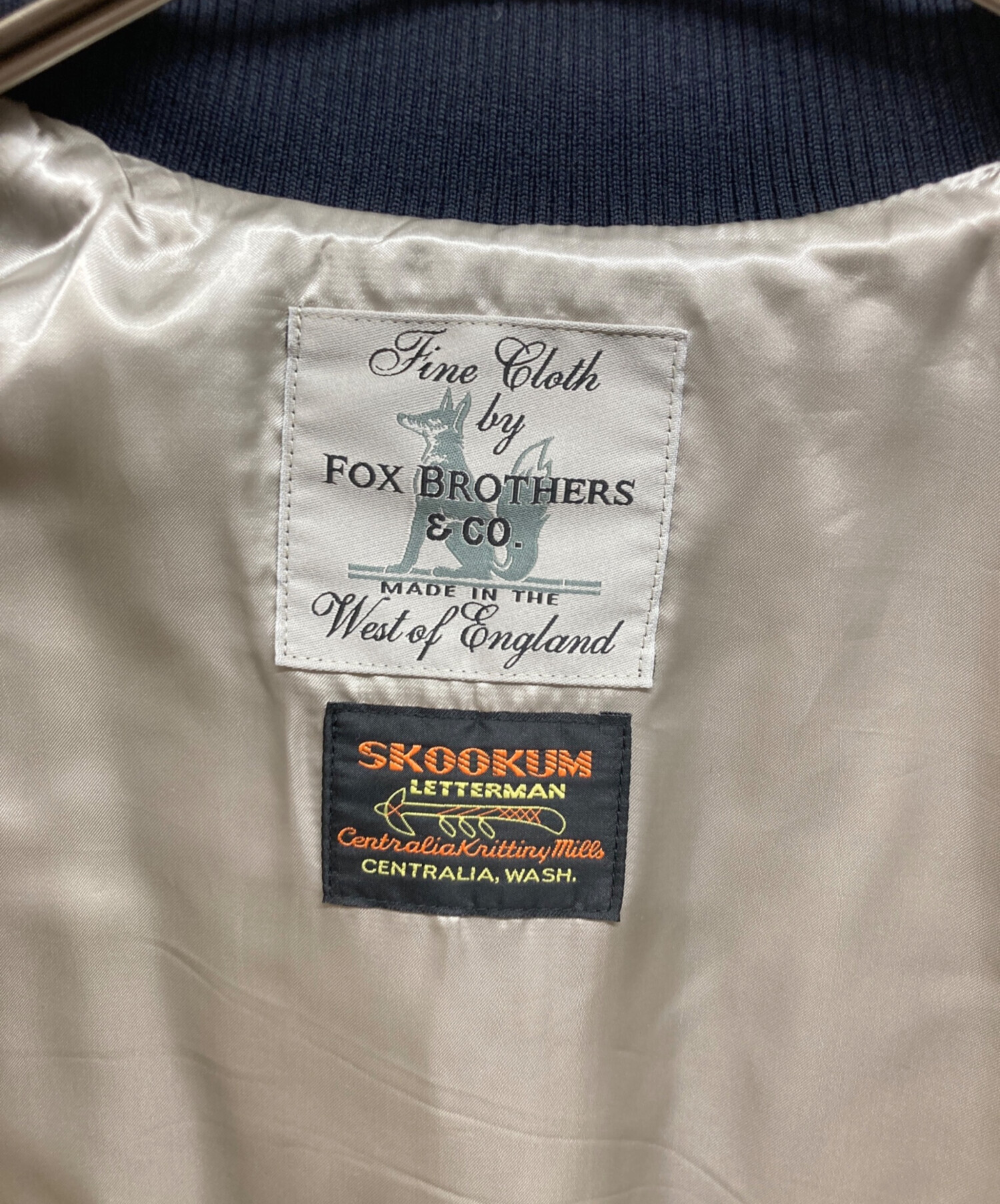 定価約7万円・未使用】Skookum × Fox Brothers スタジャン 【公式通販】