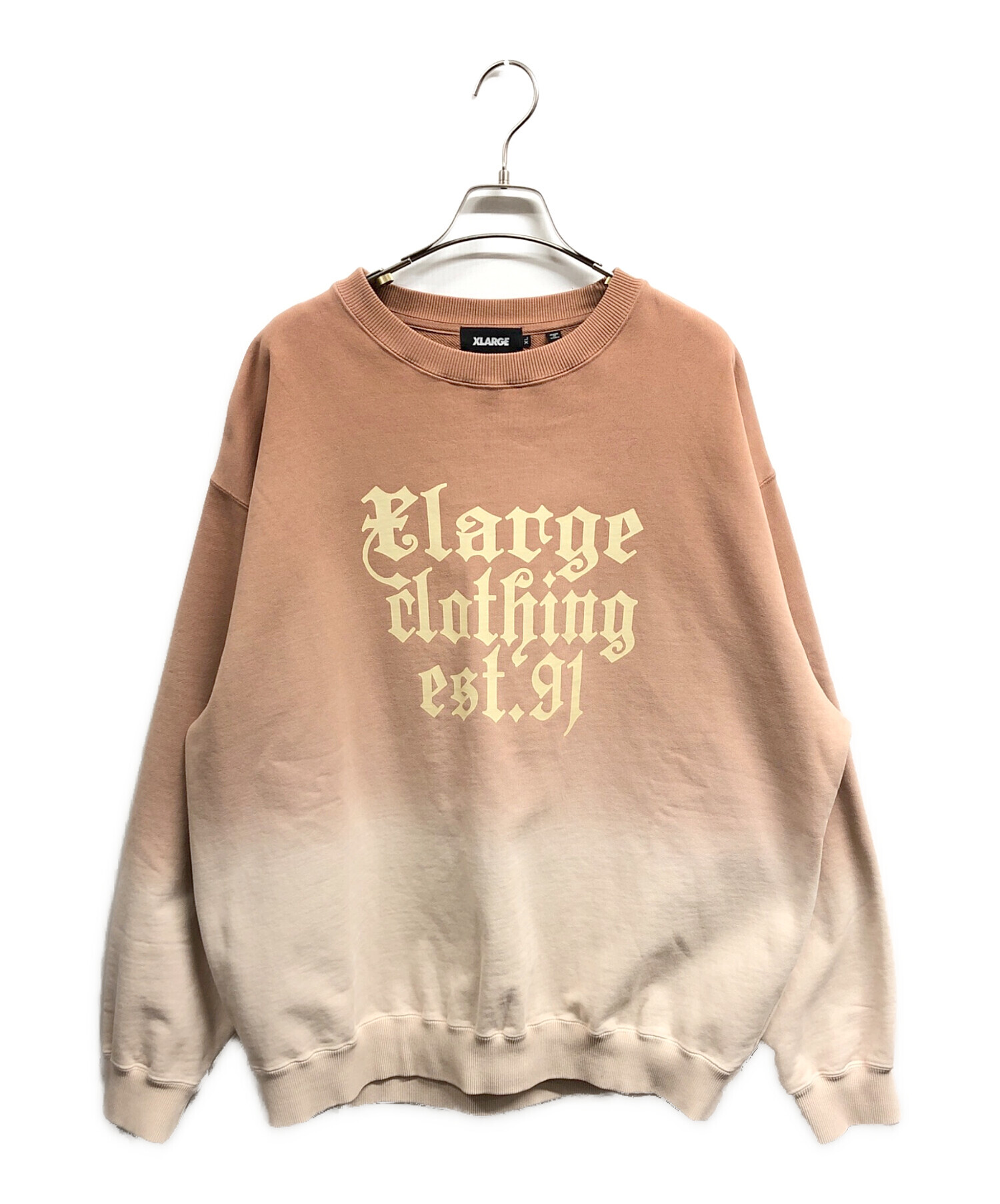 中古・古着通販】X-LARGE (エクストララージ) GRADATION CREWNECK 