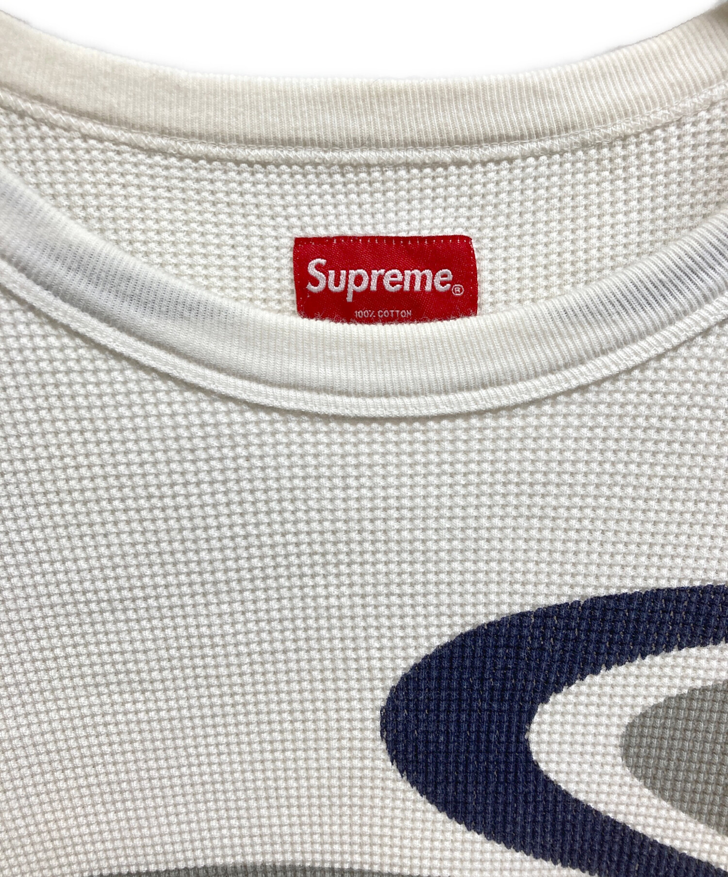 トップス Supreme 18FW Supreme NY Waffle Thermal 中古・古着通販】Supreme (シュプリーム) 18FW NY Waffle Thermal