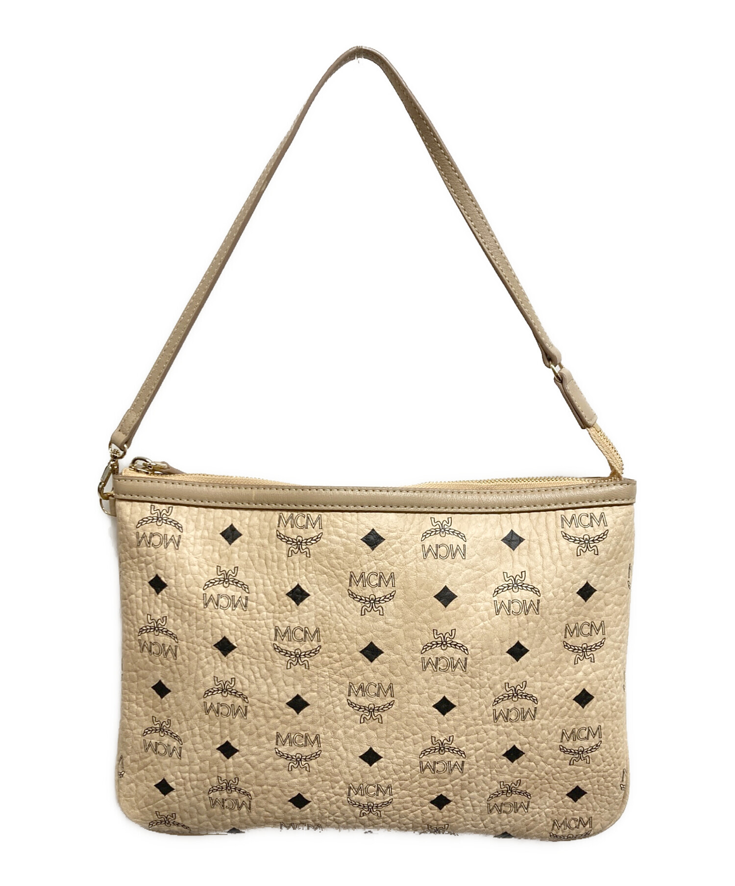 中古・古着通販】MCM (エムシーエム) ショルダー付クラッチバッグ 