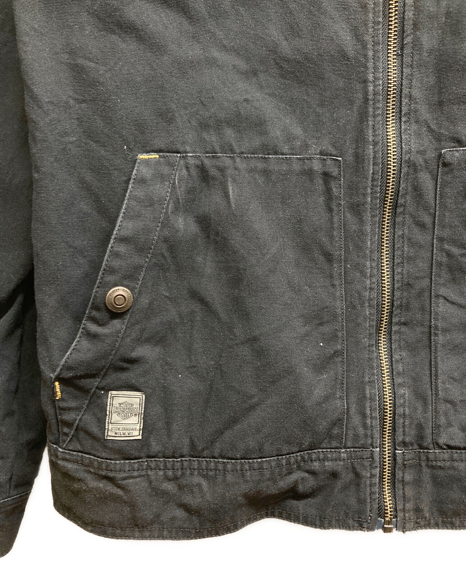 中古・古着通販】HARLEY-DAVIDSON (ハーレーダビッドソン) 刺繍ロゴ