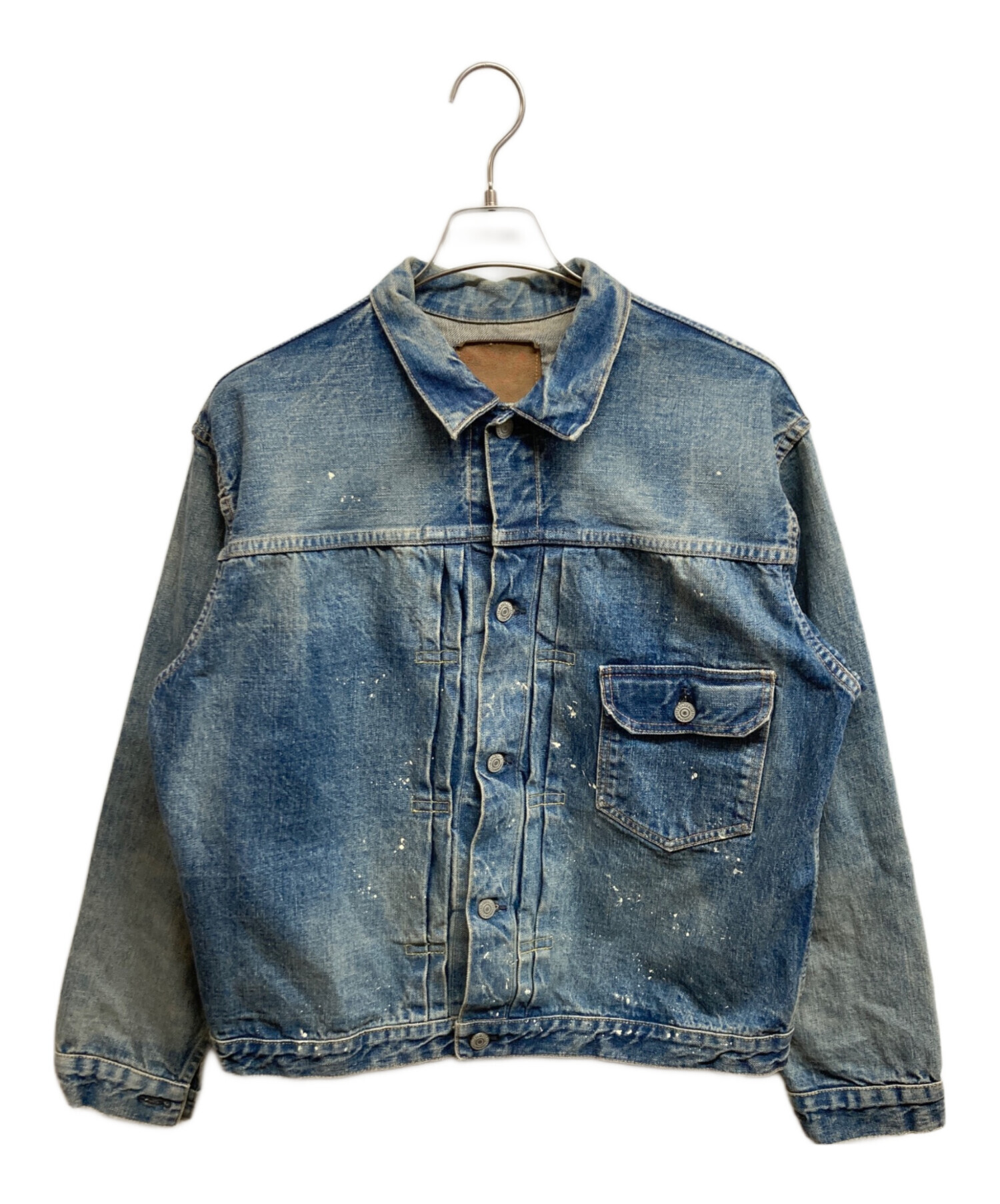 中古・古着通販】orSlow (オアスロウ) 1st Type ペイント加工デニム
