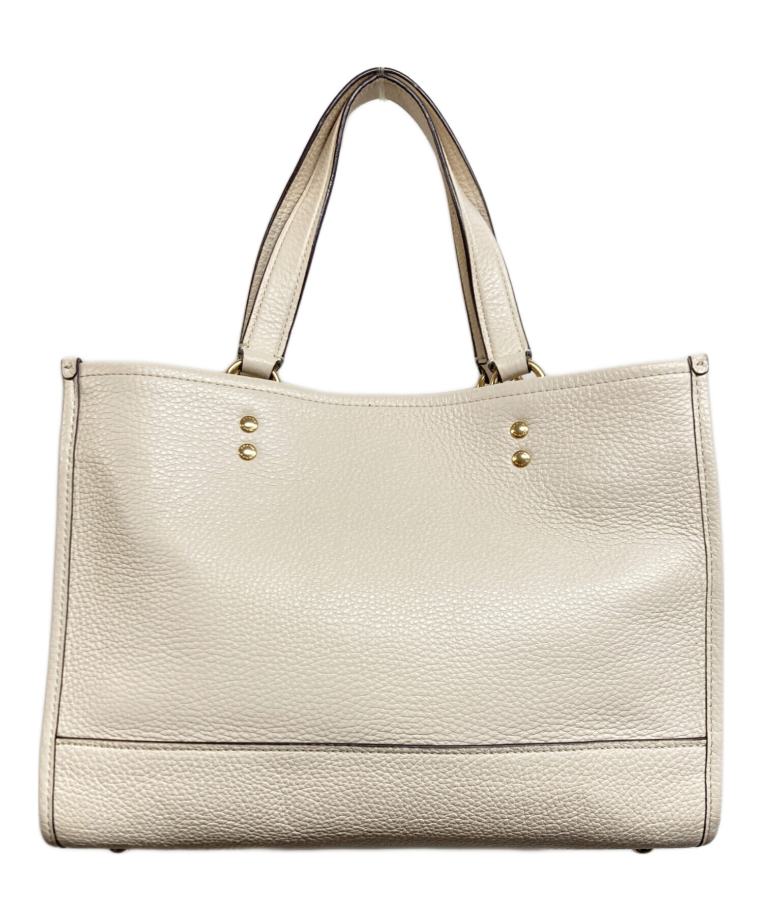 中古・古着通販】COACH (コーチ) ハンドバッグ ホワイト｜ブランド 