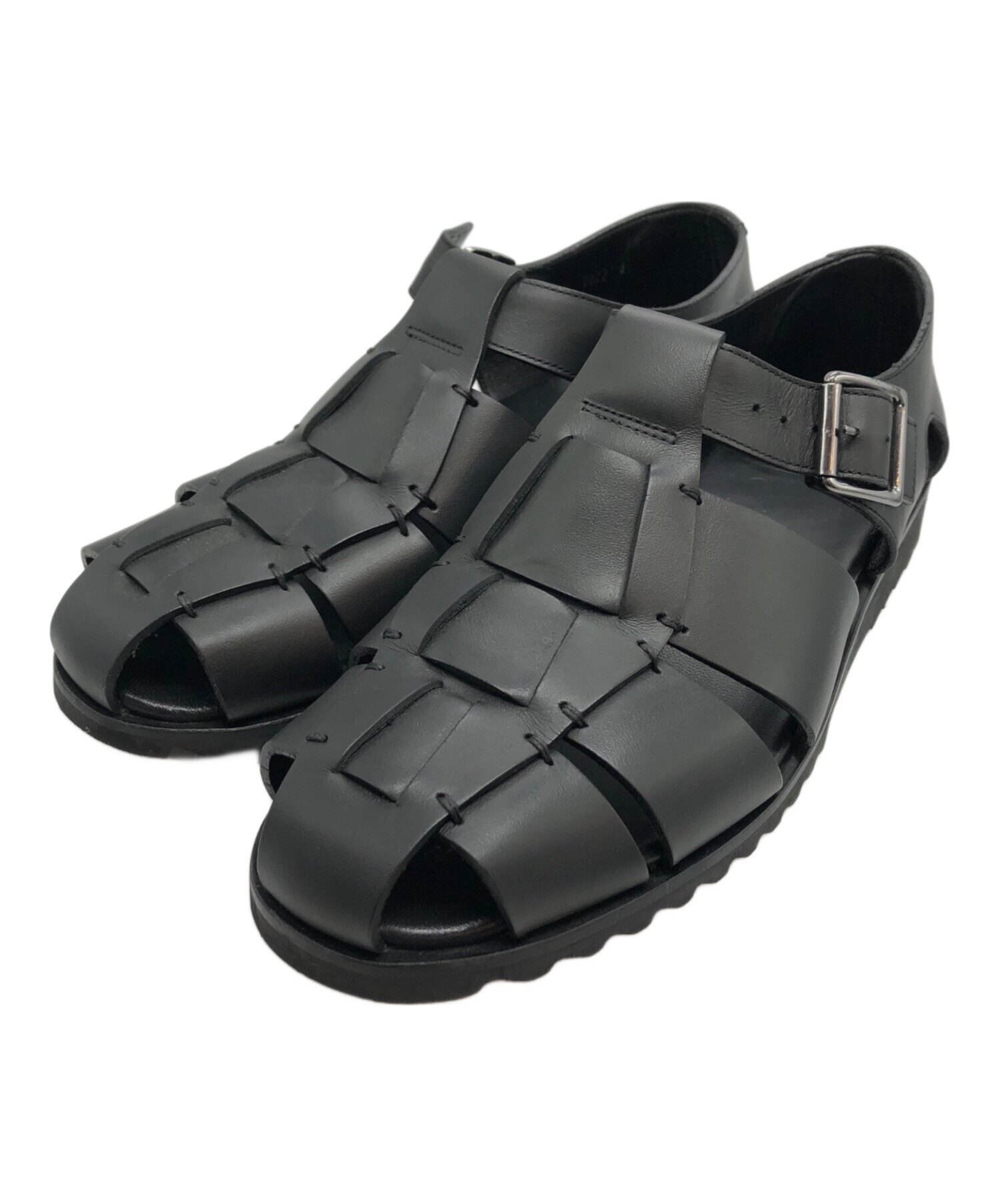 paraboot pacific 41 黒 グルカサンダル 中古・古着通販】PARABOOT (パラブーツ) PACIFICグルカサンダル