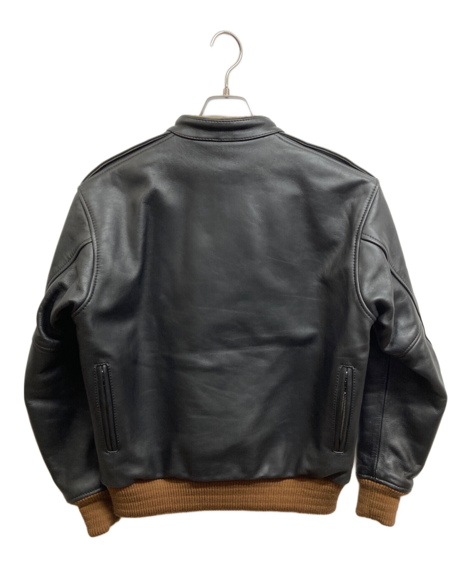 美品GREEDY グリーディー　牛革　レザージャケット 中古・古着通販】GREEDY (グリーディ) G-1 フライトレザージャケット