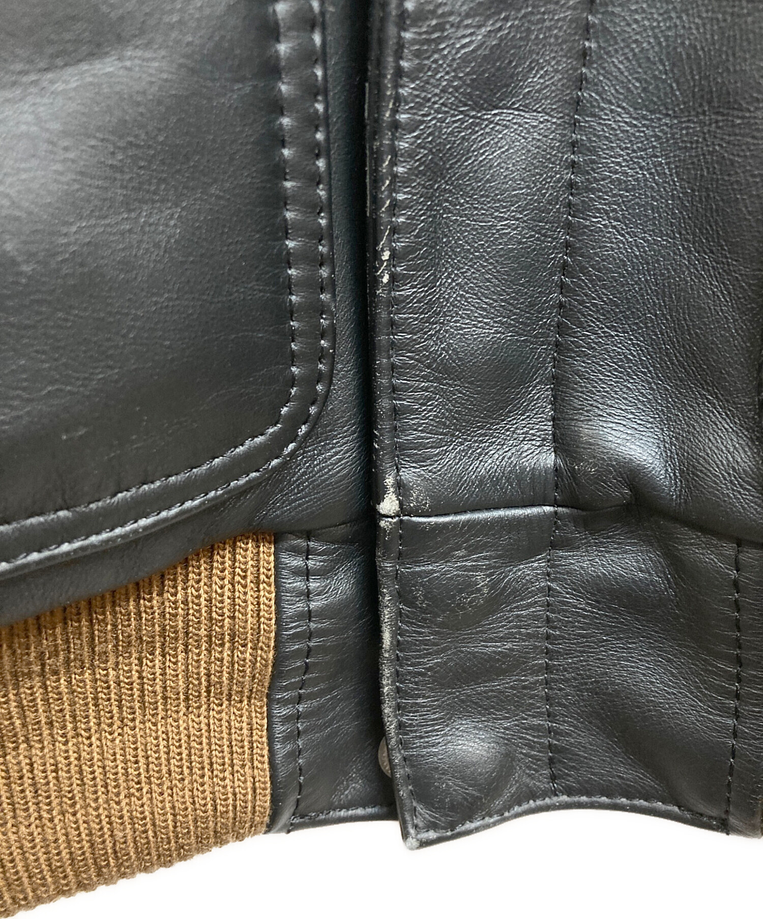 中古・古着通販】GREEDY (グリーディ) G-1 フライトレザージャケット