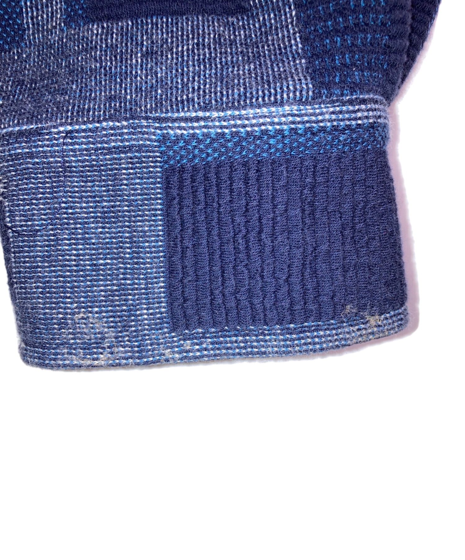 中古・古着通販】KITH (キス) Geometric Cohen Shirt ネイビー サイズ