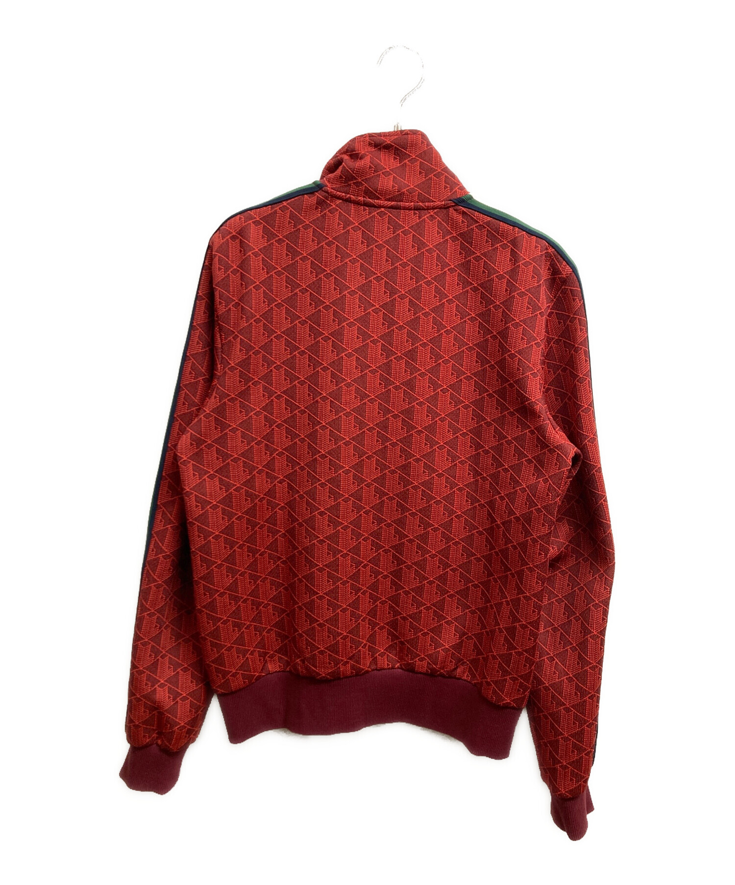 LACOSTE トラックジャケット レッド 中古・古着通販】LACOSTE (ラコステ) トラックジャケット レッド
