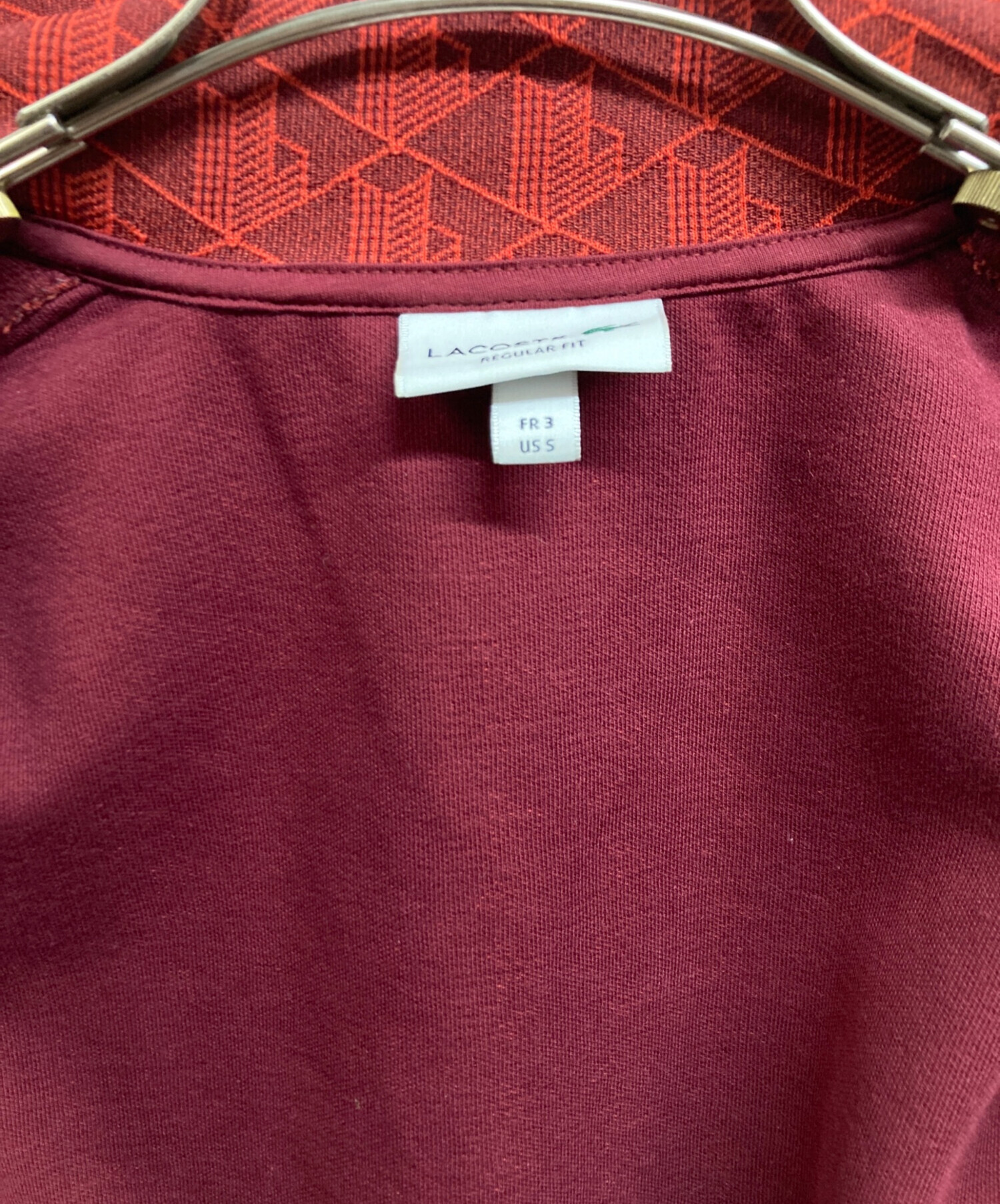 中古・古着通販】LACOSTE (ラコステ) トラックジャケット レッド