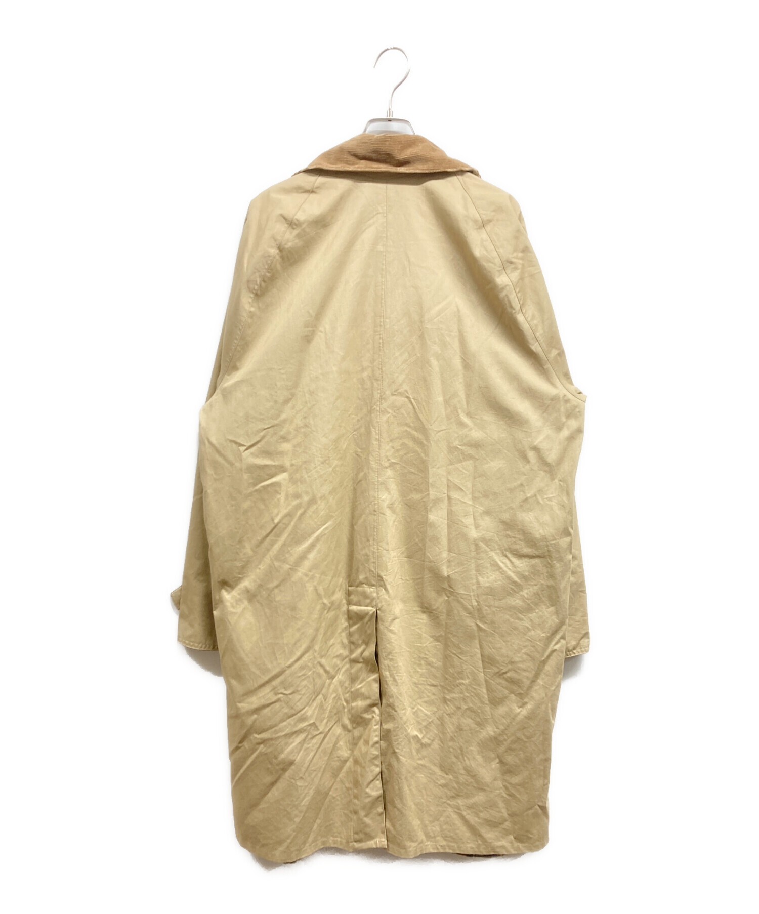 中古・古着通販】Barbour (バブアー) ステンカラーコート ベージュ