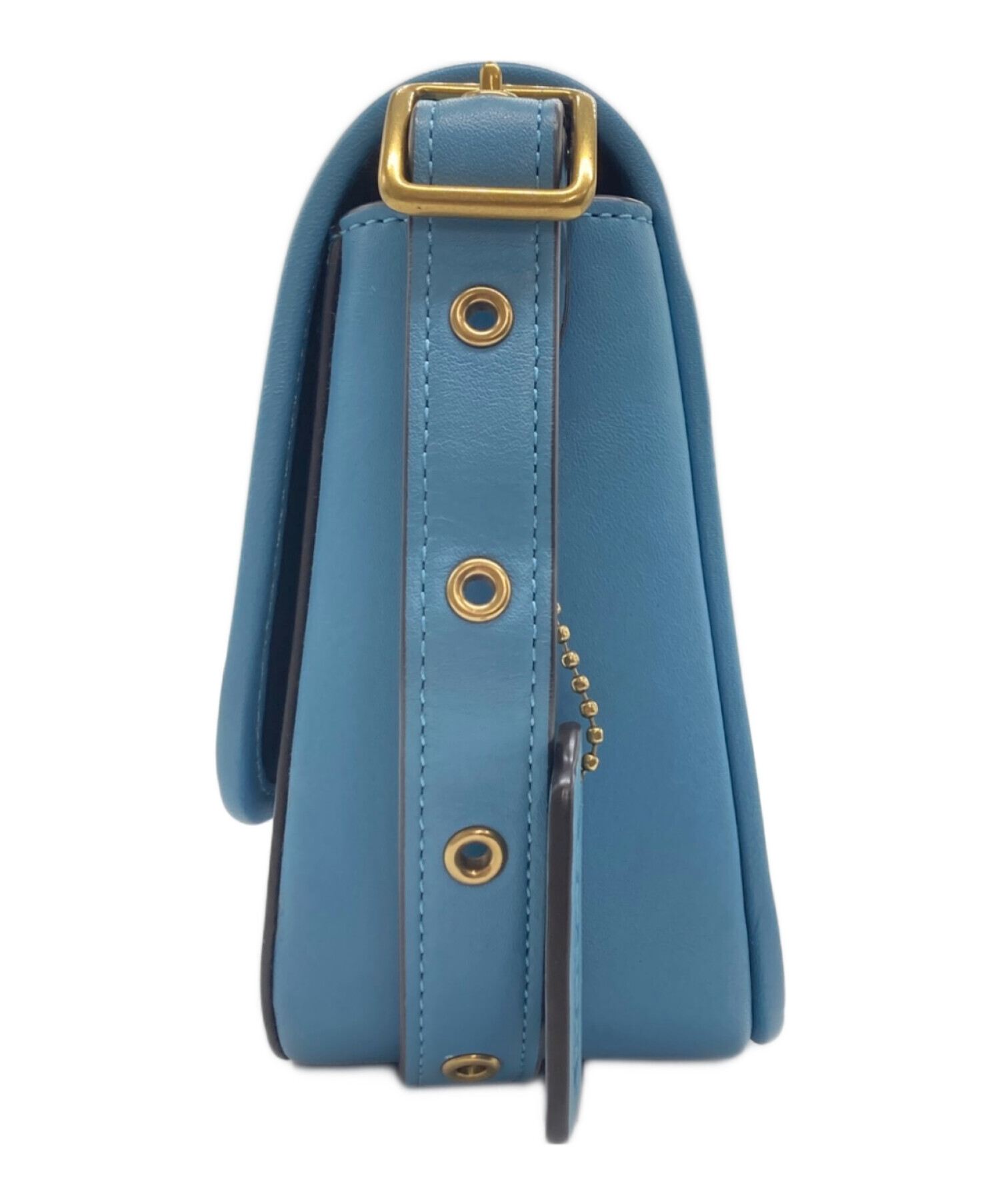 中古・古着通販】COACH (コーチ) ショルダーバッグ ブルー｜ブランド