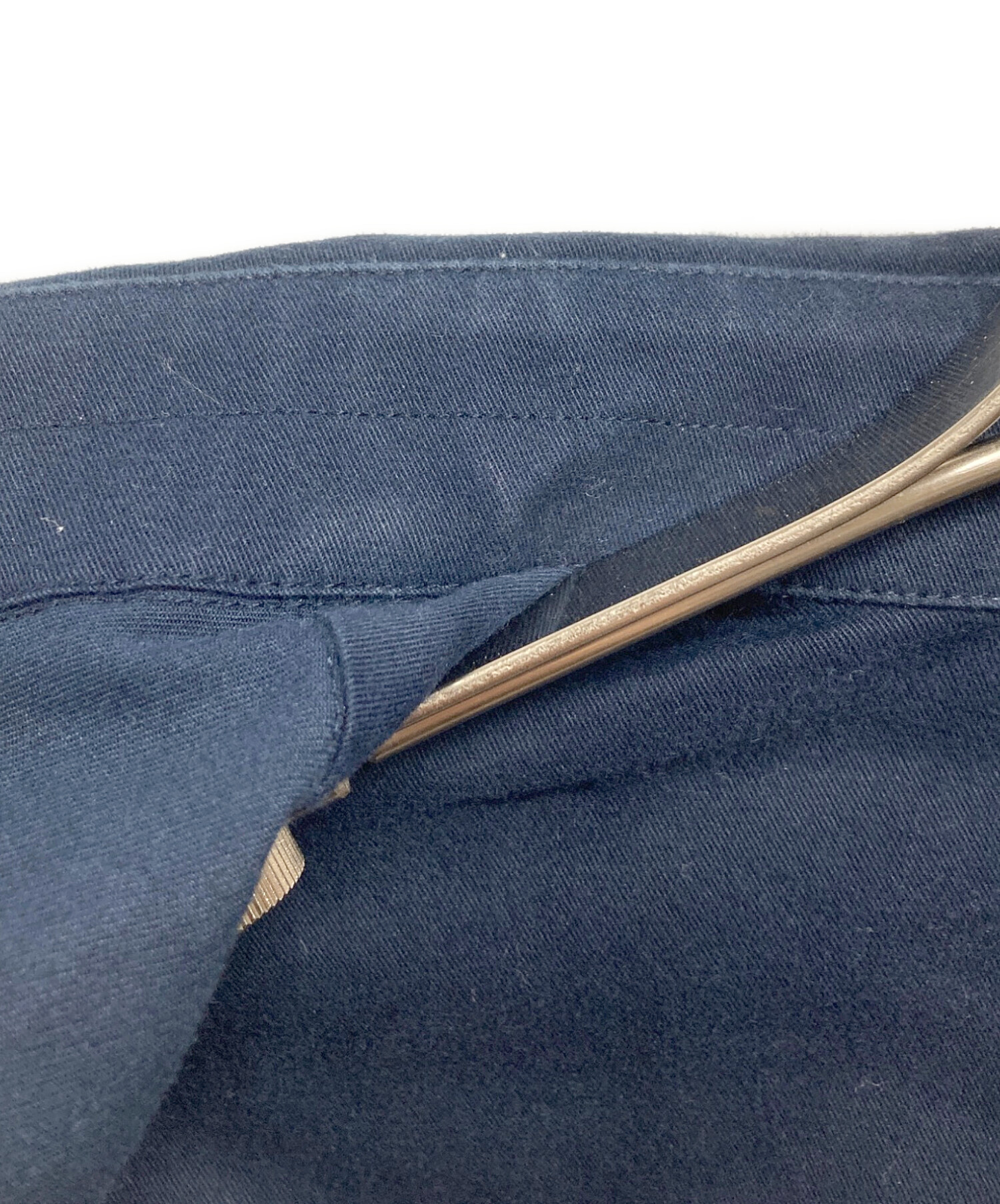 中古・古着通販】PRADA (プラダ) 長袖シャツ ネイビー サイズ:16/41