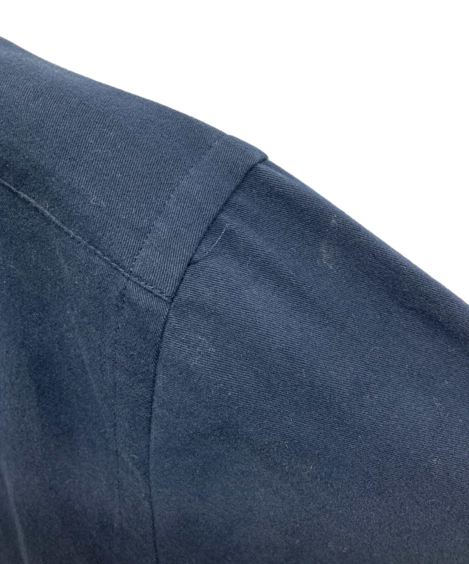 中古・古着通販】PRADA (プラダ) 長袖シャツ ネイビー サイズ:16/41