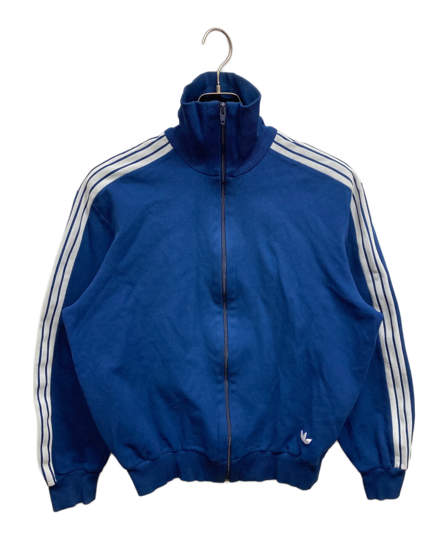 アディダス 復刻 トラックジャケット ネイビー Mサイズ 184810 中古・古着通販】adidas (アディダス) 80'sトラックジャケット