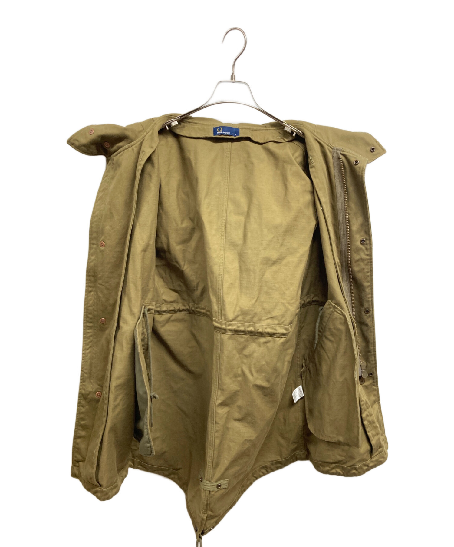 中古・古着通販】FRED PERRY (フレッドペリー) モッズコート オリーブ