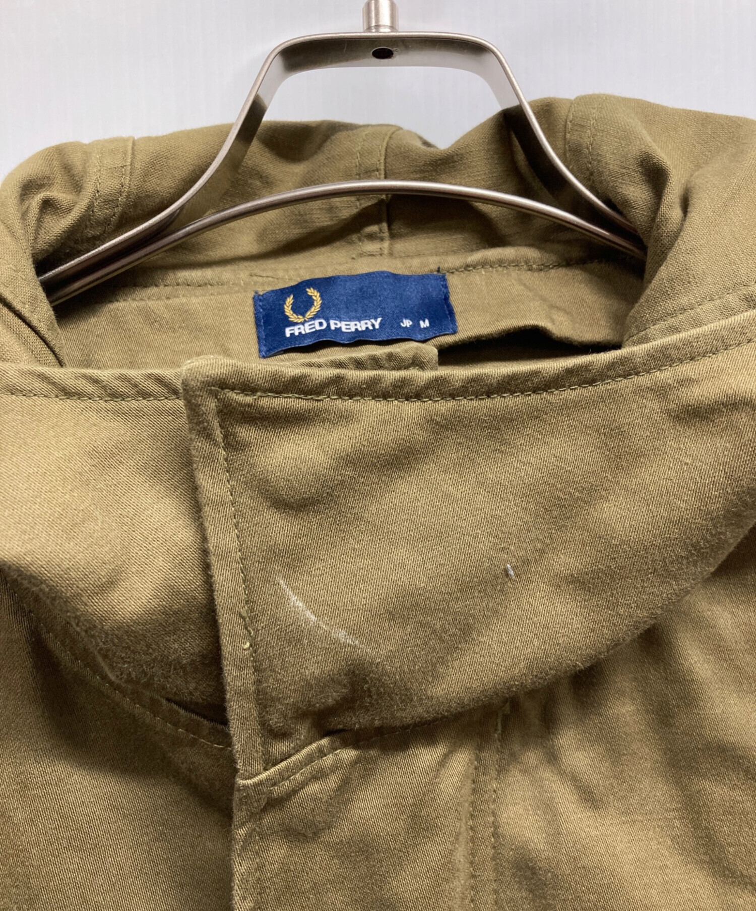 中古・古着通販】FRED PERRY (フレッドペリー) モッズコート オリーブ