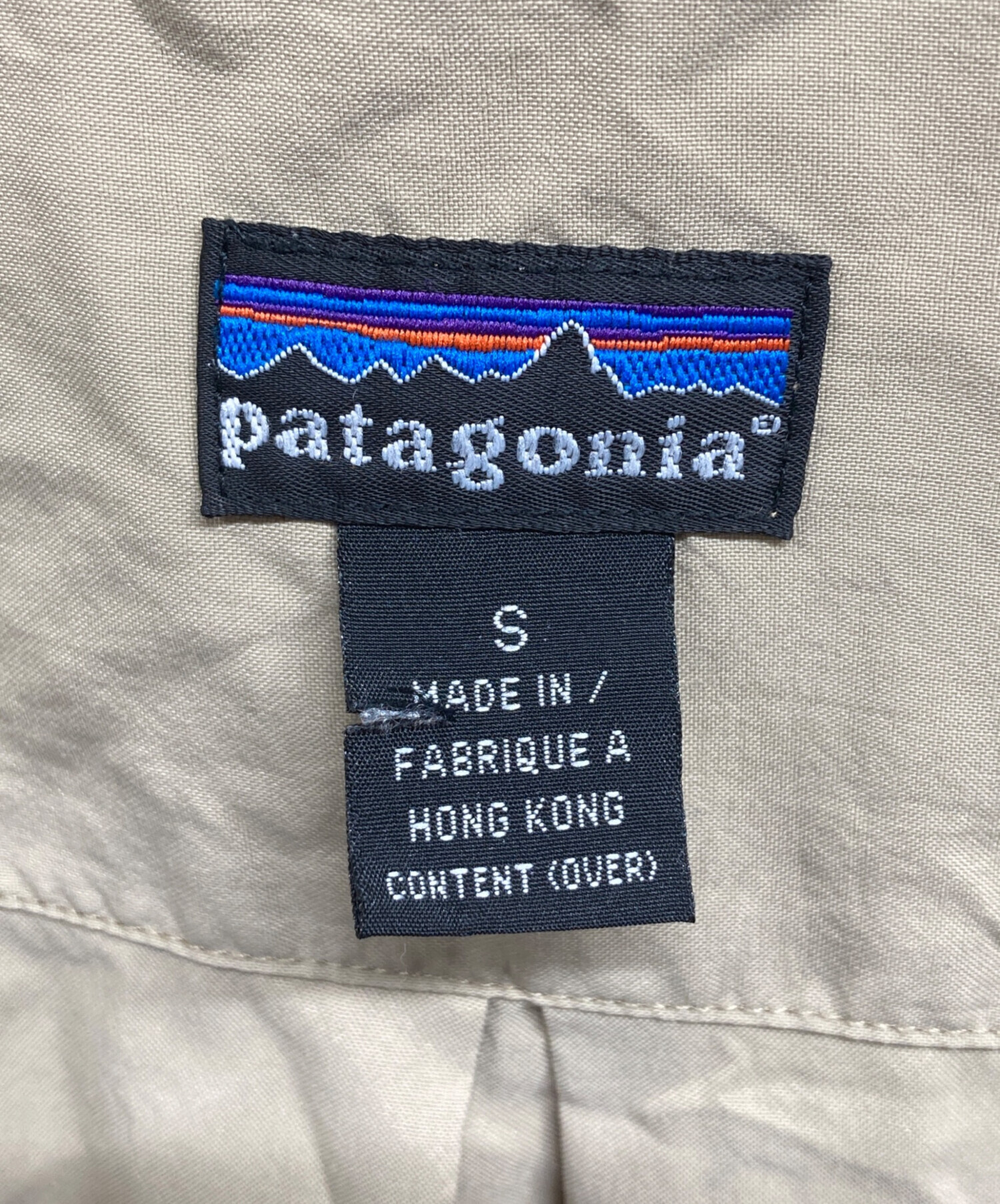 中古・古着通販】Patagonia (パタゴニア) エスケープシャツ ベージュ 