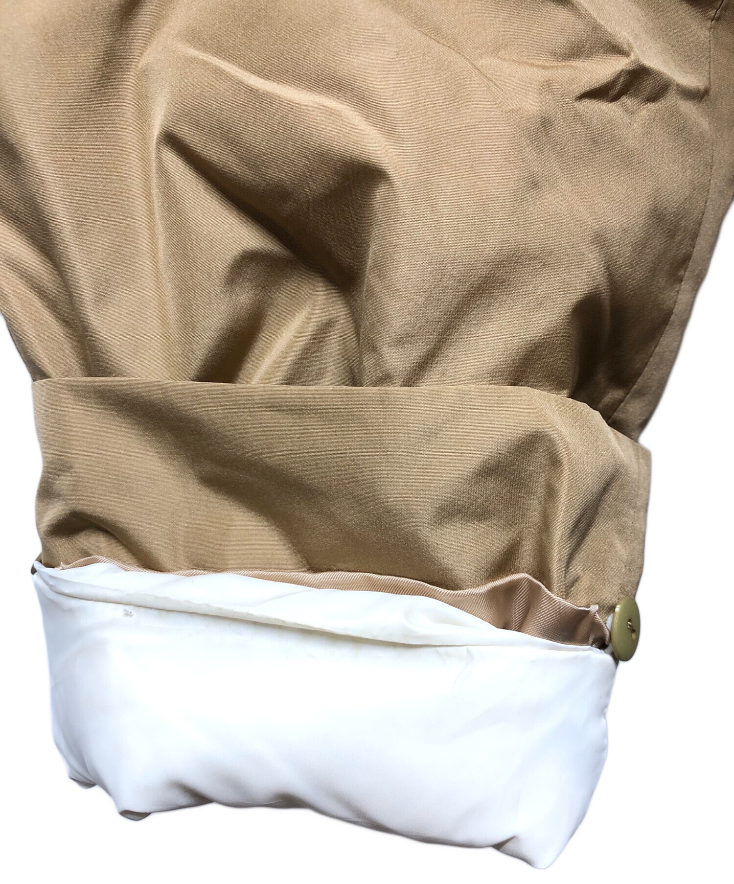 中古・古着通販】MOGA (モガ) フード付き ダウンロングコート ブラウン