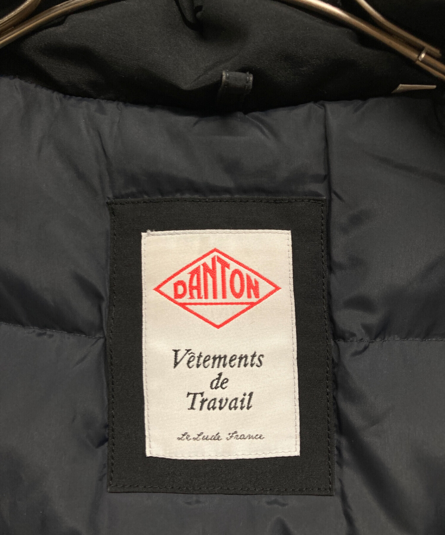 ダントン DANTON コート サイズ40【L相当 】ブラック ダントン DANTON コート サイズ40【L相当 】ブラック Danton 「DANTON