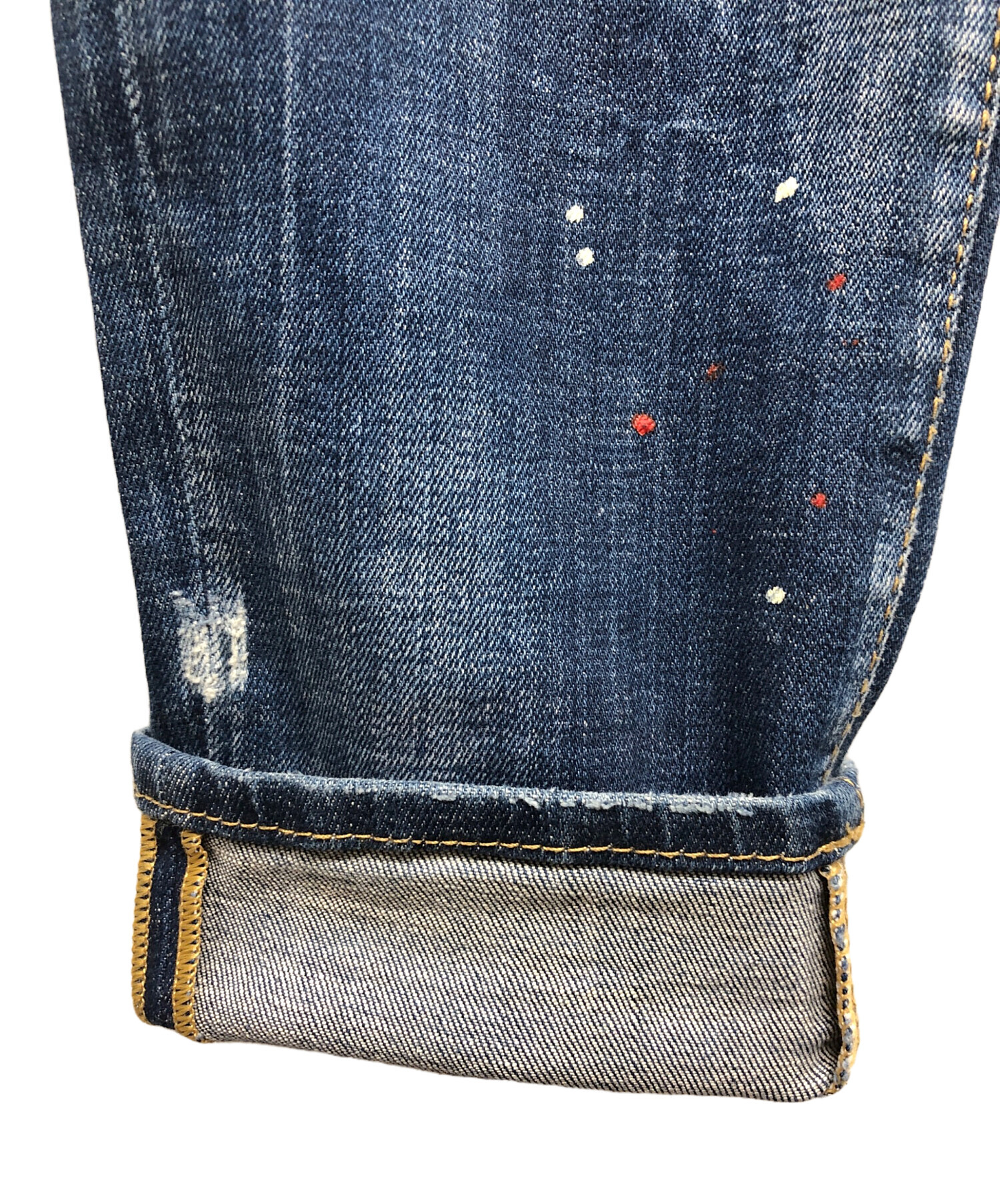 中古・古着通販】DSQUARED2 (ディースクエアード) ダメージスキニー