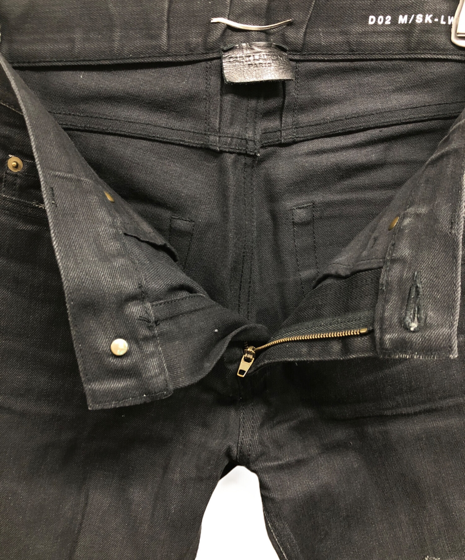 中古・古着通販】Saint Laurent Paris (サンローランパリ) デストロイ