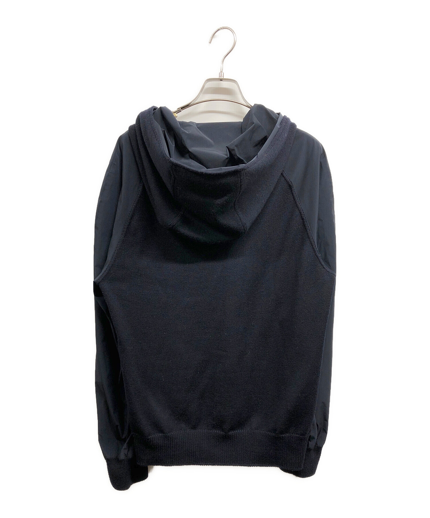 中古・古着通販】HERMES (エルメス) ハーフジップ切替パーカー