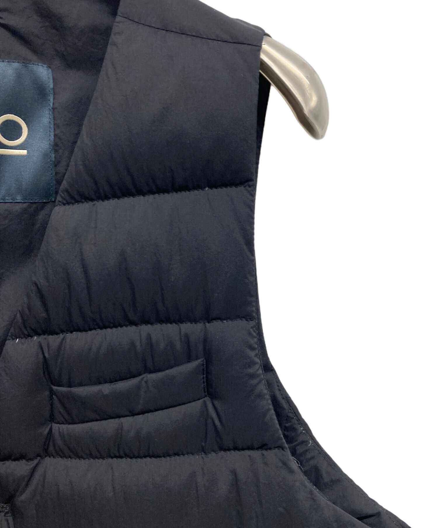 中古・古着通販】HERNO (ヘルノ) ダウンベスト ブラック サイズ:48