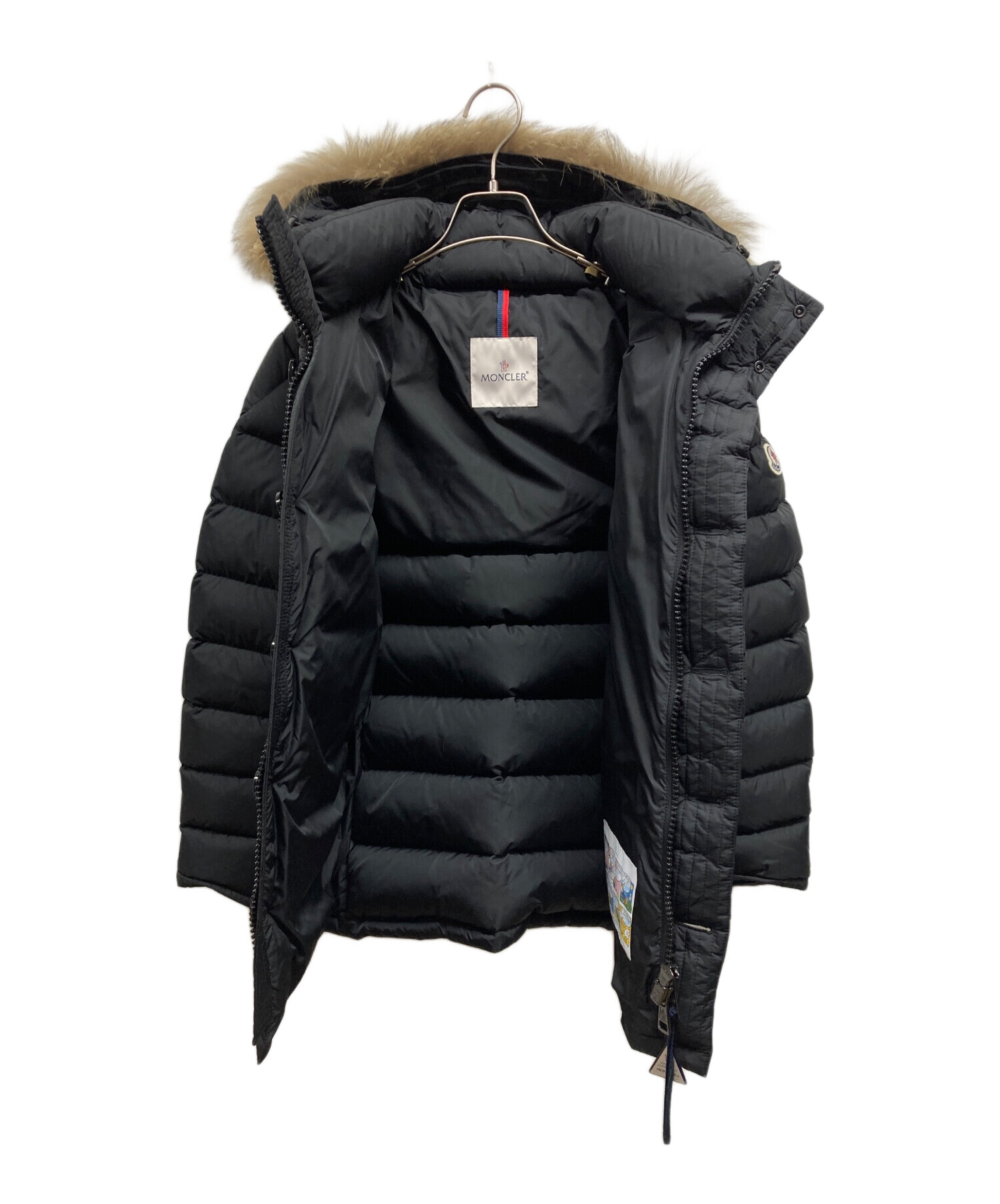 中古・古着通販】MONCLER (モンクレール) CLUNY DOWN JAKET ブラック