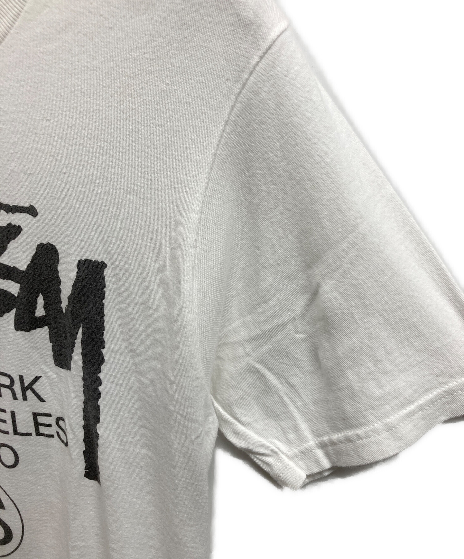 中古・古着通販】stussy (ステューシー) ワールドツアーtシャツ