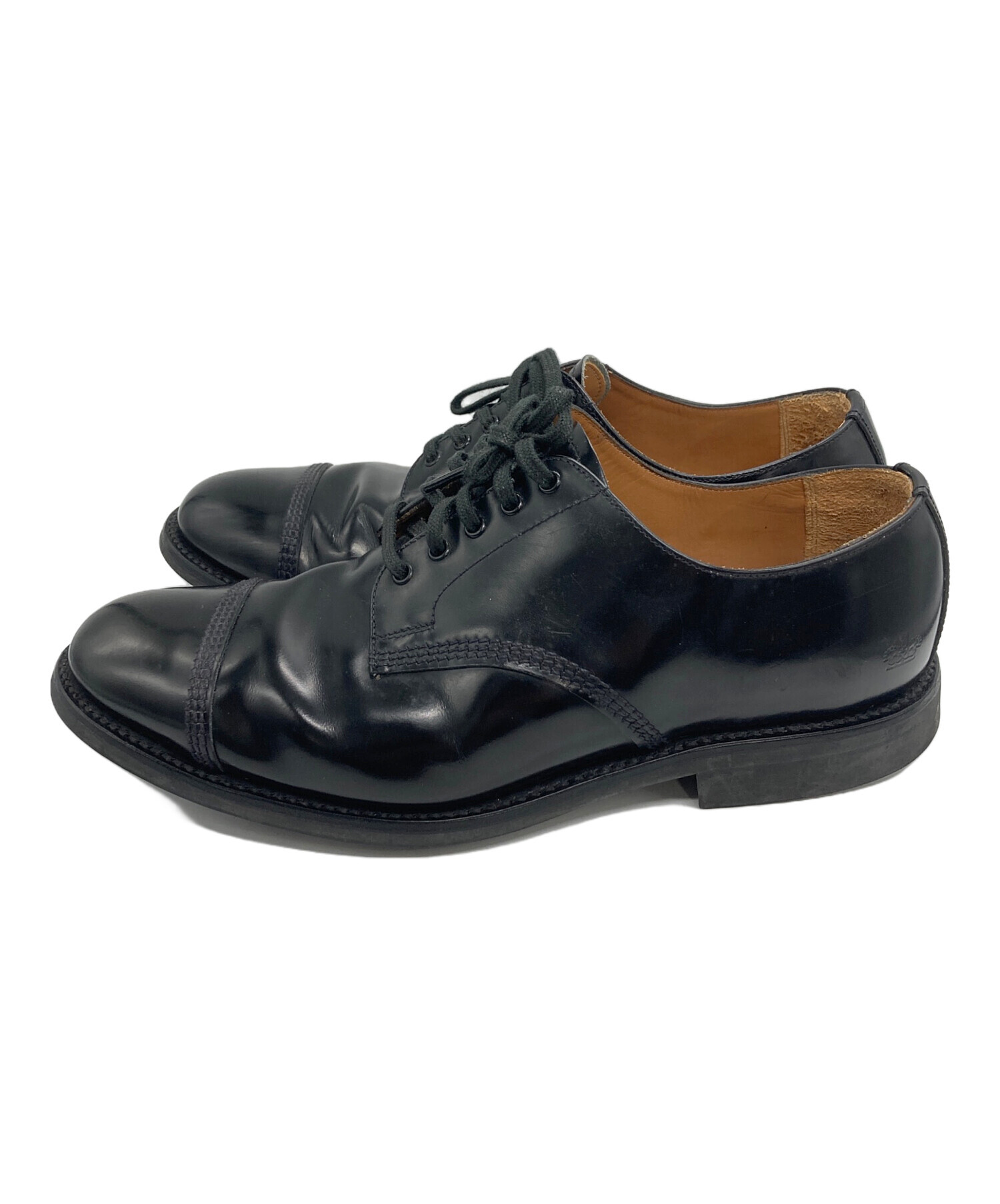Sanders Military Derby Shoe Black サイズ 7 中古・古着通販】SANDERS (サンダース) MILITARY DERBY SHOE ブラック